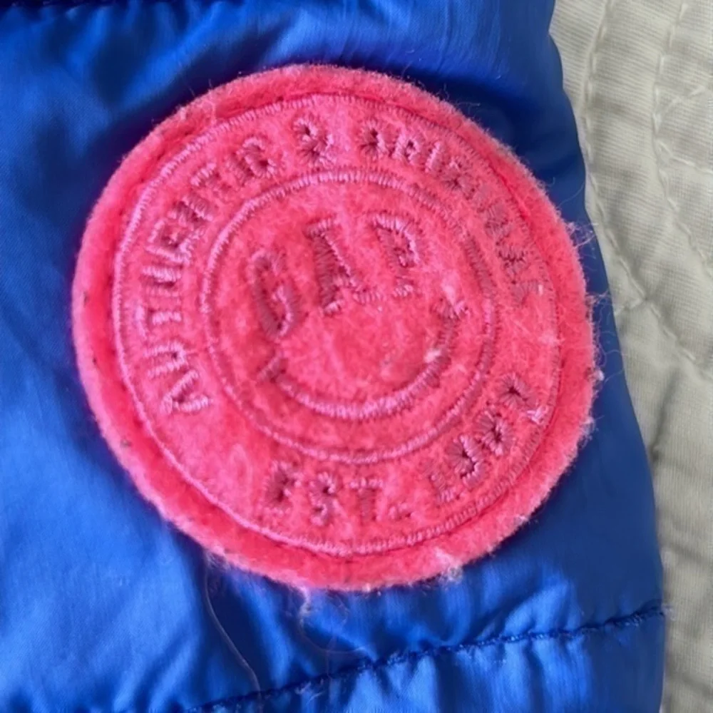 Gap Puffer Jacket Blue & Pink Size S (6/7)